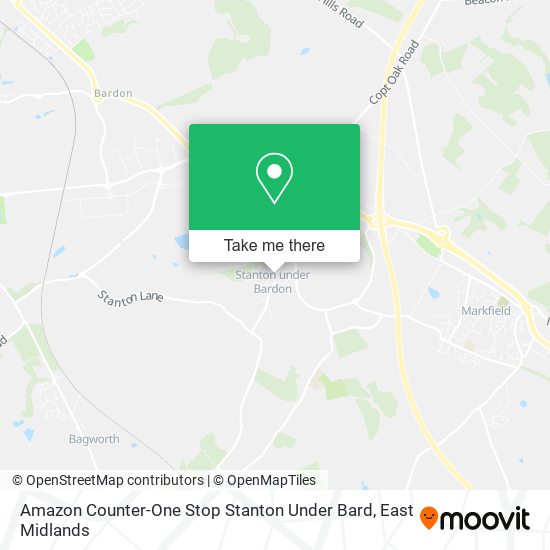 Amazon Counter-One Stop Stanton Under Bard map