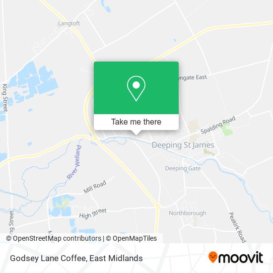 Godsey Lane Coffee map