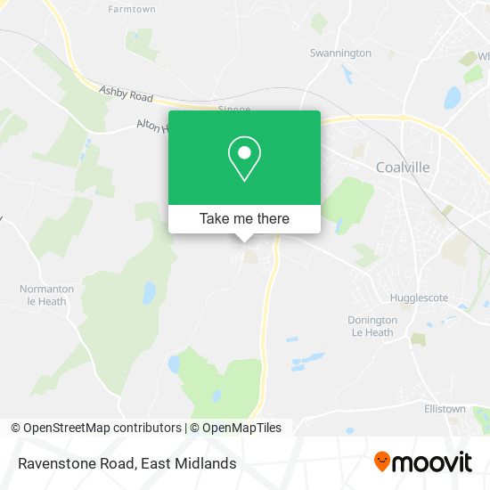 Ravenstone Road map