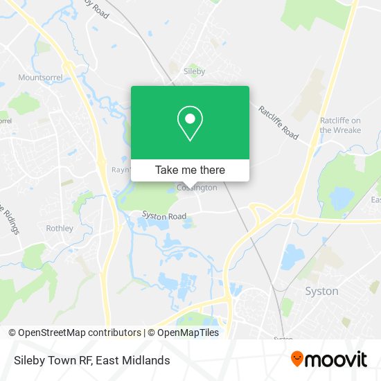 Sileby Town RF map