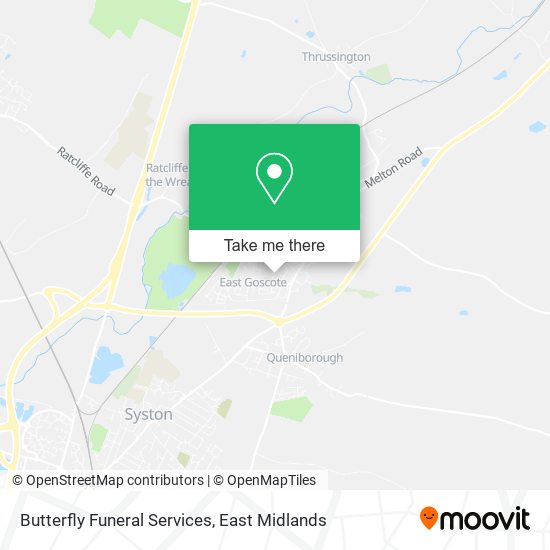 Butterfly Funeral Services map