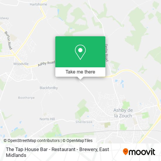 The Tap House Bar - Restaurant - Brewery map