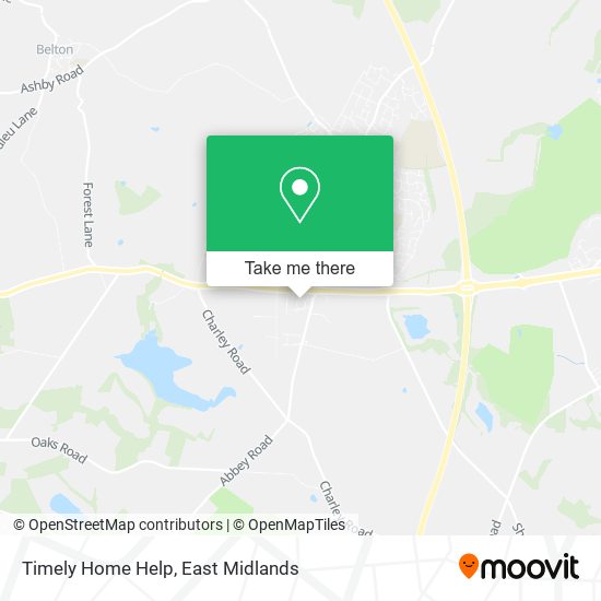 Timely Home Help map