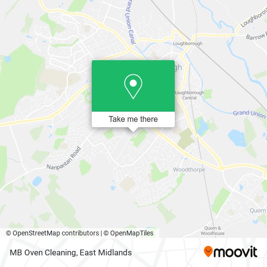 MB Oven Cleaning map
