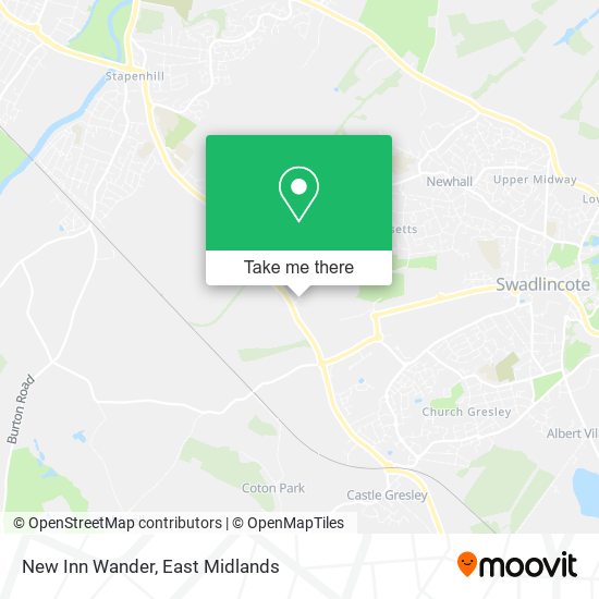 New Inn Wander map