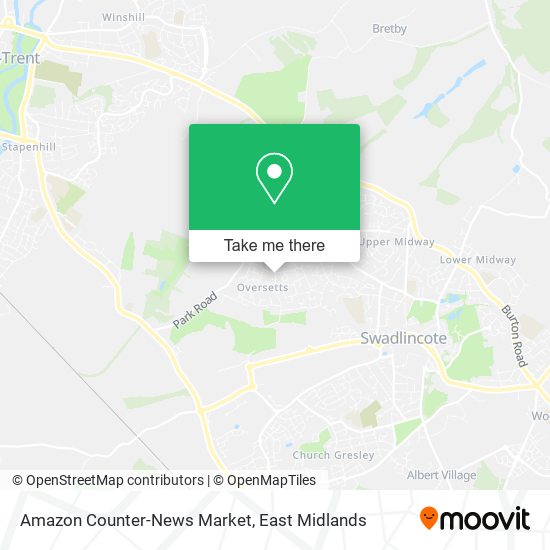 Amazon Counter-News Market map