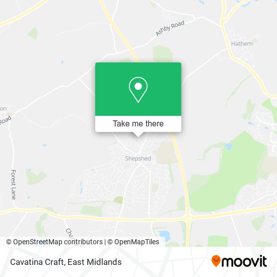 Cavatina Craft map