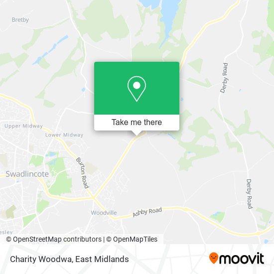 Charity Woodwa map