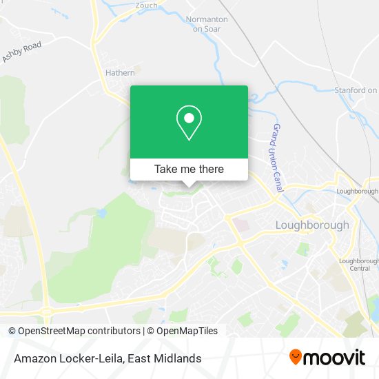 Amazon Locker-Leila map