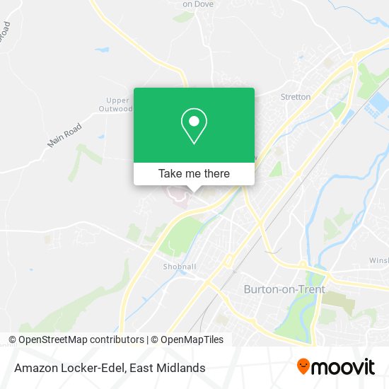 Amazon Locker-Edel map