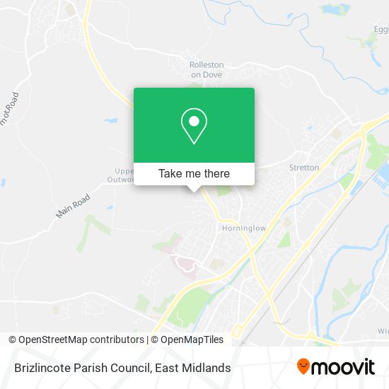 Brizlincote Parish Council map