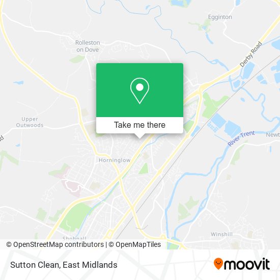 Sutton Clean map