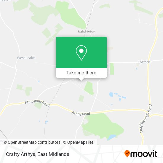 Crafty Arthys map