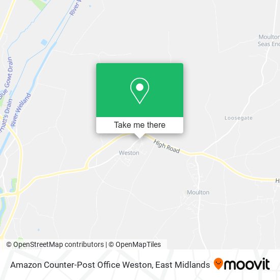 Amazon Counter-Post Office Weston map