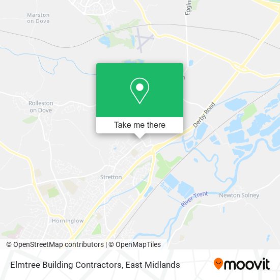 Elmtree Building Contractors map