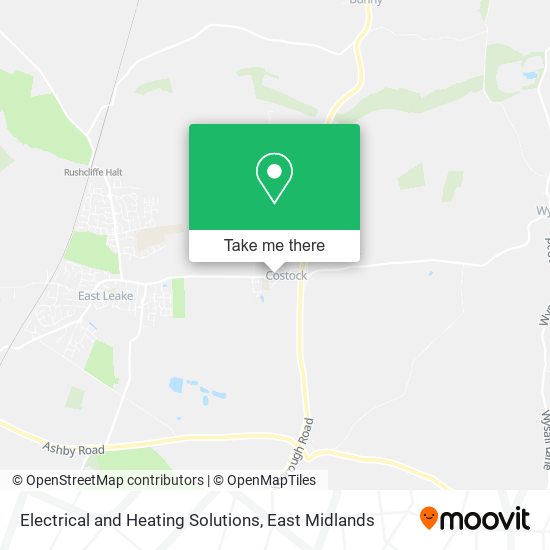 Electrical and Heating Solutions map