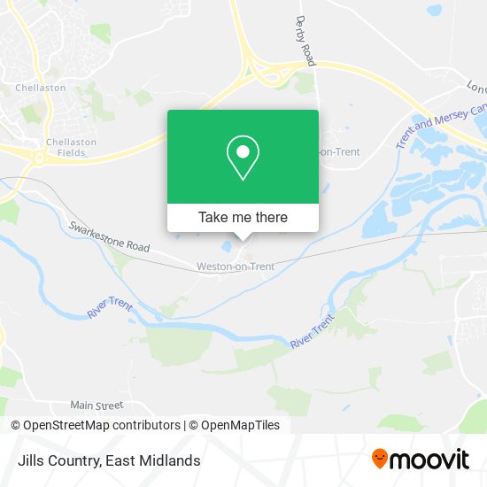 Jills Country map