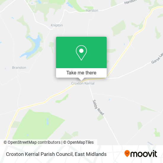 Croxton Kerrial Parish Council map