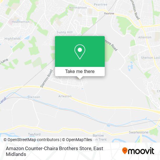 Amazon Counter-Chaira Brothers Store map