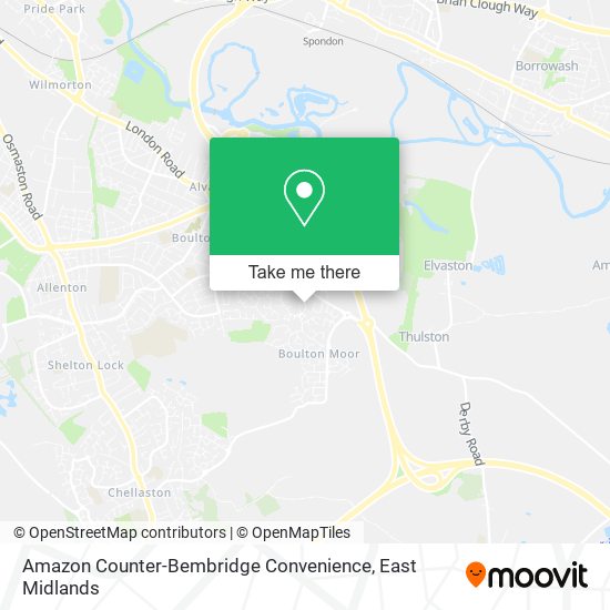 Amazon Counter-Bembridge Convenience map