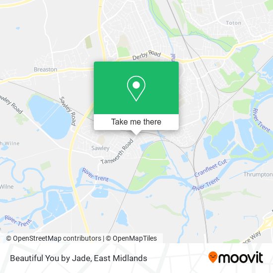 Beautiful You by Jade map