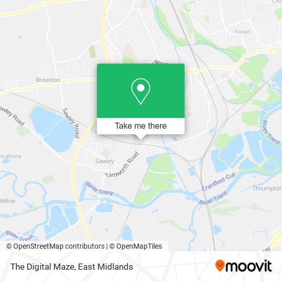 The Digital Maze map