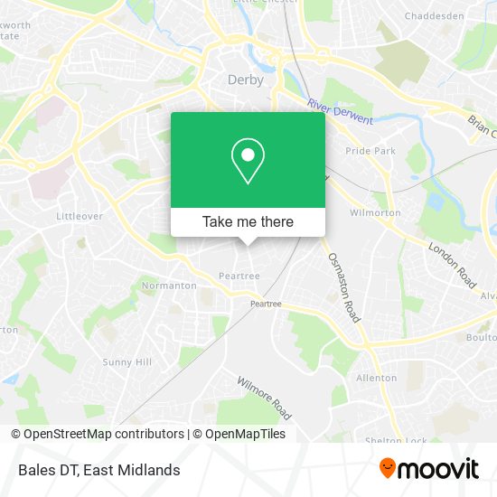 Bales DT map