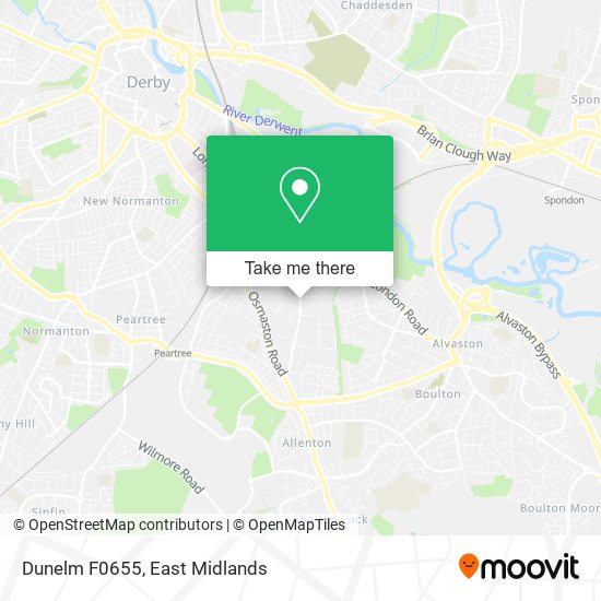 Dunelm F0655 map