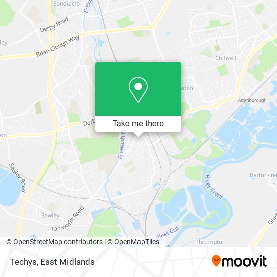 Techys map