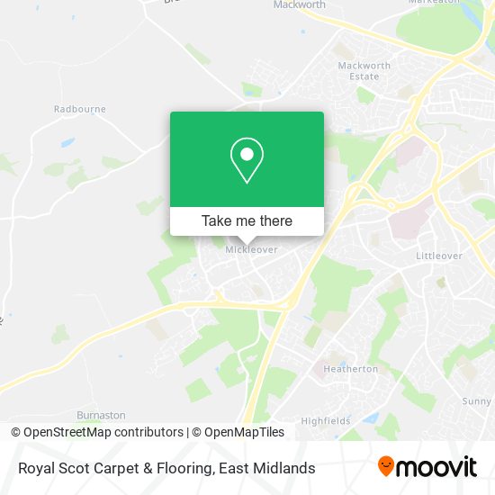 Royal Scot Carpet & Flooring map
