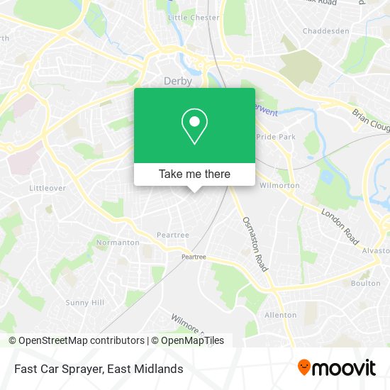 Fast Car Sprayer map