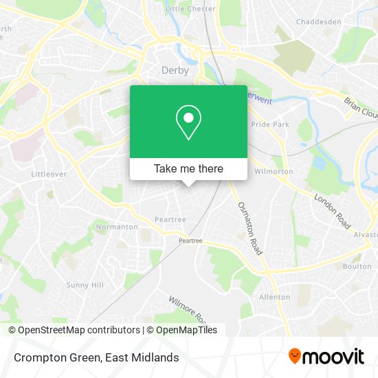 Crompton Green map