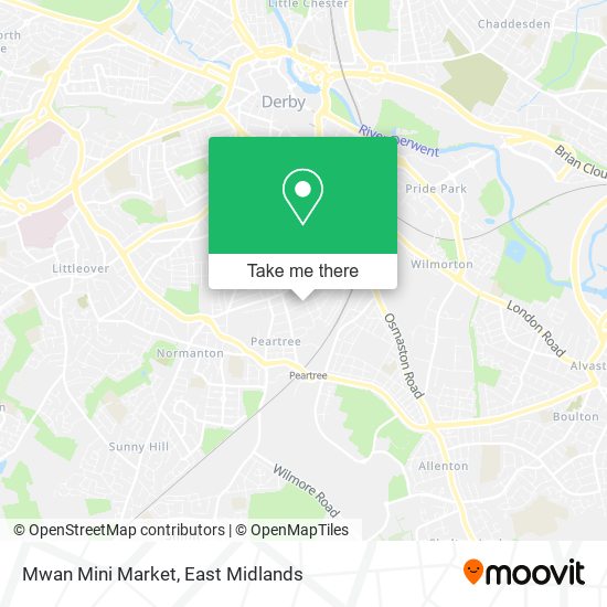 Mwan Mini Market map