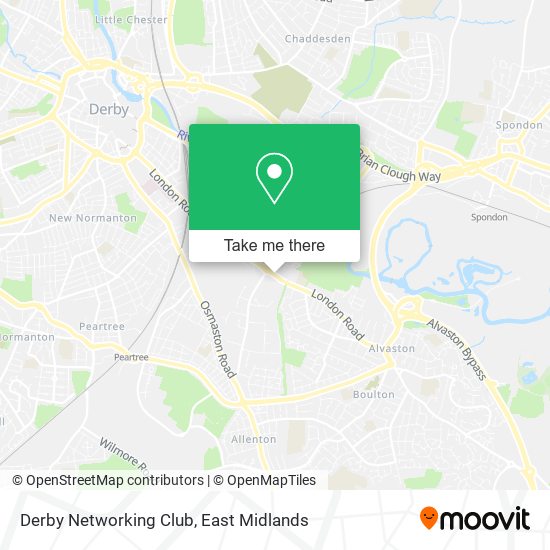 Derby Networking Club map
