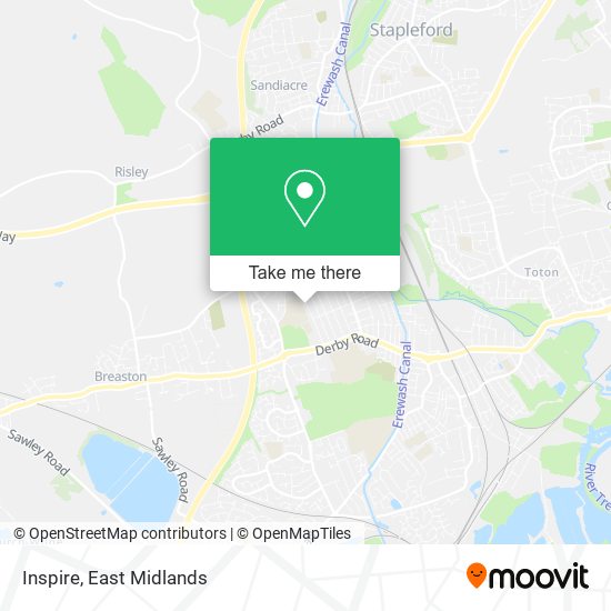 Inspire map