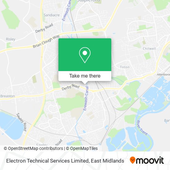 Electron Technical Services Limited map