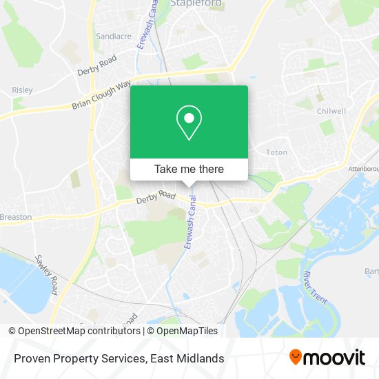 Proven Property Services map