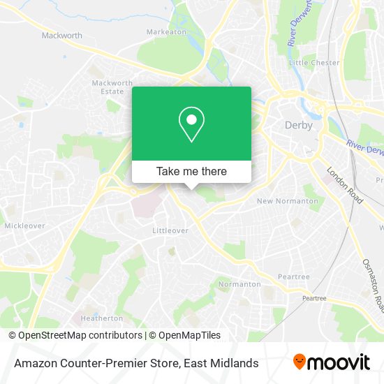 Amazon Counter-Premier Store map