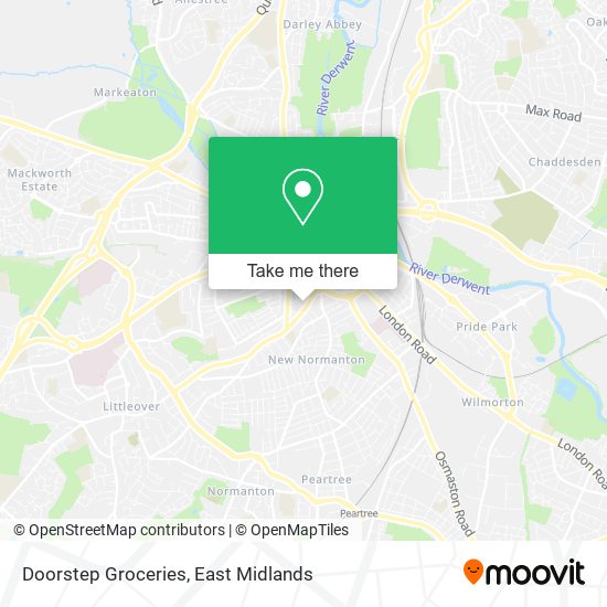 Doorstep Groceries map