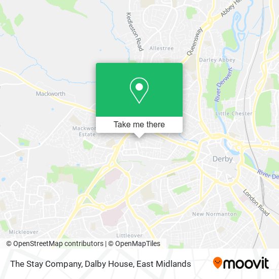 The Stay Company, Dalby House map