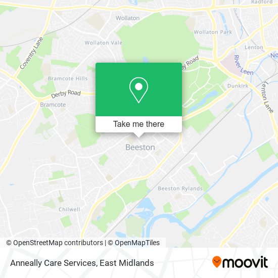 Anneally Care Services map