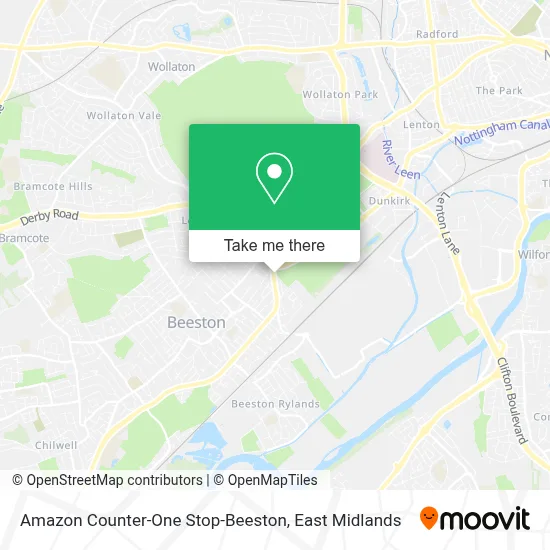 Amazon Counter-One Stop-Beeston map