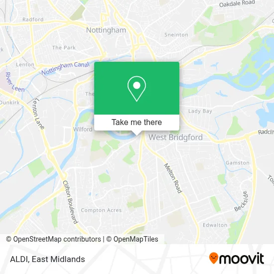 ALDI map