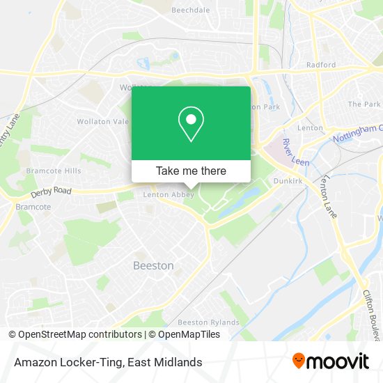 Amazon Locker-Ting map