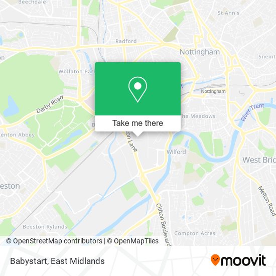 Babystart map