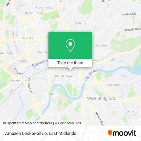 Amazon Locker-Silvio map