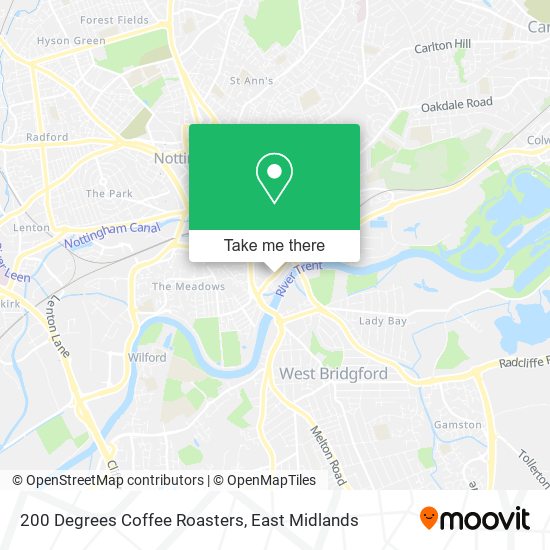 200 Degrees Coffee Roasters map