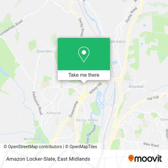 Amazon Locker-Slate map