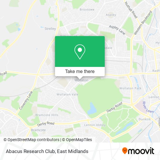 Abacus Research Club map