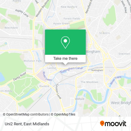 Uni2 Rent map